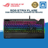 ASUS ROG STRIX FLARE MECHANICAL RGB GAMING KEYBOARD (BLUE SWITCH)