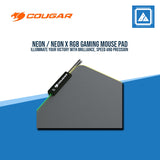 COUGAR NEON | NEON X RGB MOUSE PAD 350*300*4MM/800*300*4MM