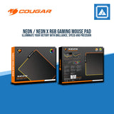 COUGAR NEON | NEON X RGB MOUSE PAD 350*300*4MM/800*300*4MM
