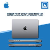 MacBook Pro 14" Laptop - Apple M1 Pro chip - 16GB Memory - 1TB SSD (Latest Model) - Space Gray (Preorder 1-2 weeks)