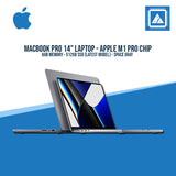 MacBook Pro 14" Laptop - Apple M1 Pro chip - 16GB Memory - 512GB SSD (Latest Model) - Space Gray (Preorder 1-2 weeks)
