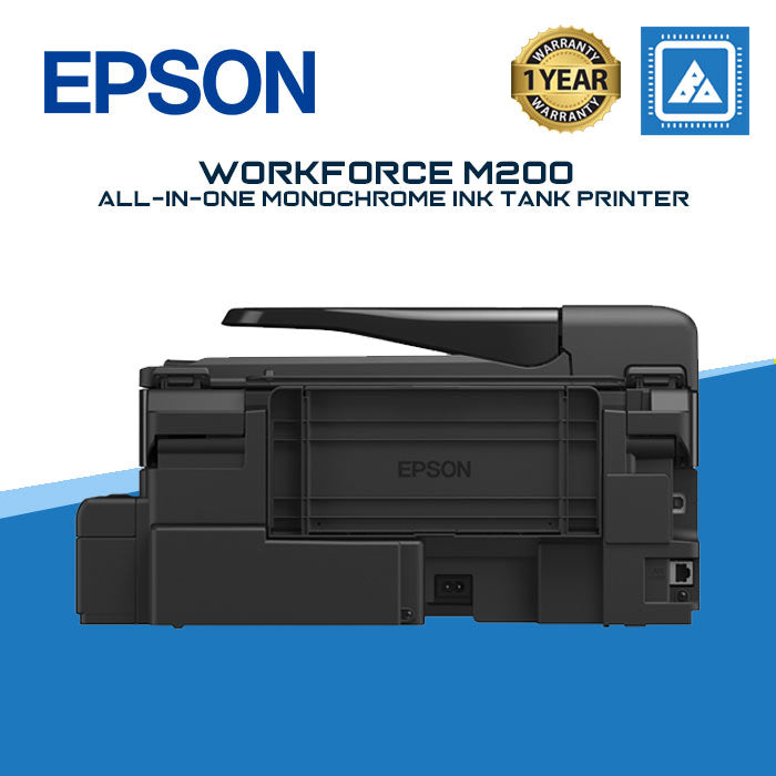 Epson Workforce M200 All-in-One, Monochrome Ink Tank Printer