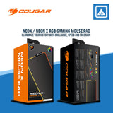 COUGAR NEON | NEON X RGB MOUSE PAD 350*300*4MM/800*300*4MM