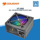 COUGAR PSU XTC550 | XTC650 ARGB 80PLUS/550W/FIX OUTPUT CABLE