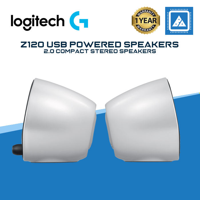 LOGITECH Z120 USB POWERED 2.0 STEREO SPEAKER