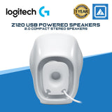 LOGITECH Z120 USB POWERED 2.0 STEREO SPEAKER