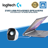 LOGITECH Z120 USB POWERED 2.0 STEREO SPEAKER