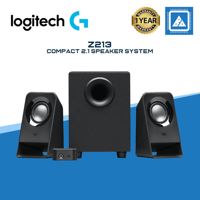 LOGITECH MULTIMEDIA 2.1 SPEAKERS Z213 FOR PC AND MOBILE DEVICES