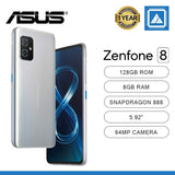 ASUS ZENFONE 8 5.92" 8GB/128GB DUAL SIM (SILVER)