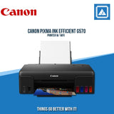 CANON PIXMA INK EFFICIENT G570 PRINTER W/ WIFI