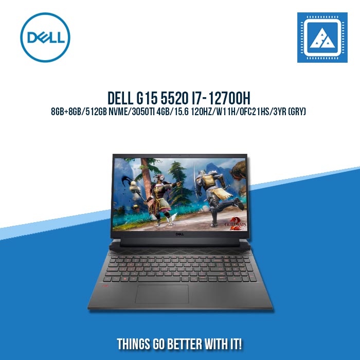 DELL G15 5520 I7-12700H  | Gaming Laptop And AutoCAD Users