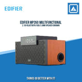 EDIFIER MP260 MULTIFUNCTIONAL 2.1CH BLUETOOTH/USB/3.5MM SPEAKER (BROWN)