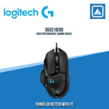 LOGITECH G502 HERO HIGH PERFORMANCE GAMING MOUSE