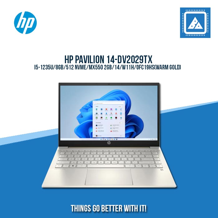 HP Pavilion 14-dv2029TX i5-1235U | Best for Students and Freelancers Laptop