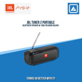 JBL TUNER 2 PORTABLE BLUETOOTH SPEAKER W/ DAB/FM RADIO (BLACK)