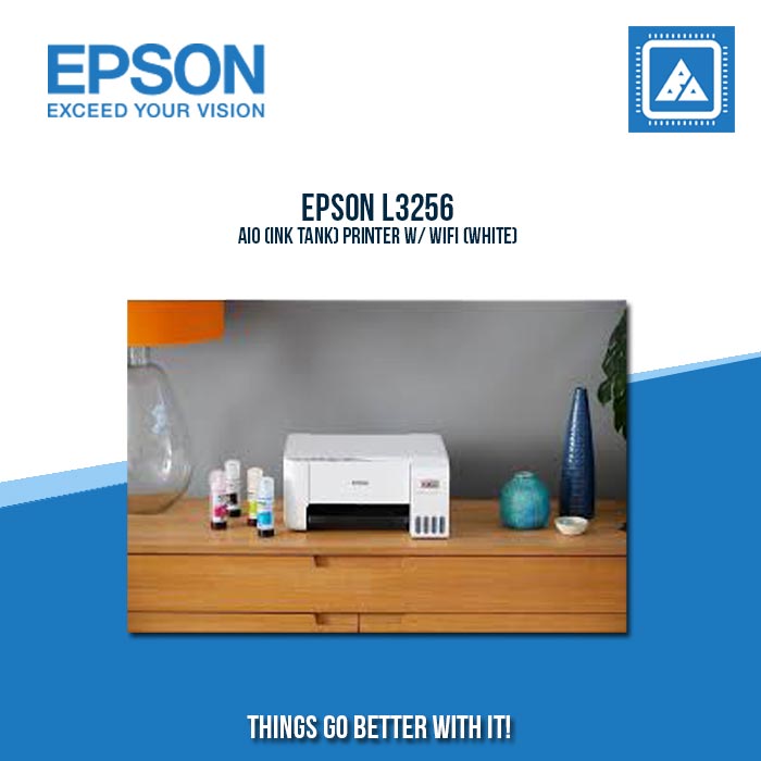 EPSON L3256 AIO (INK TANK) PRINTER W/ WIFI (WHITE)