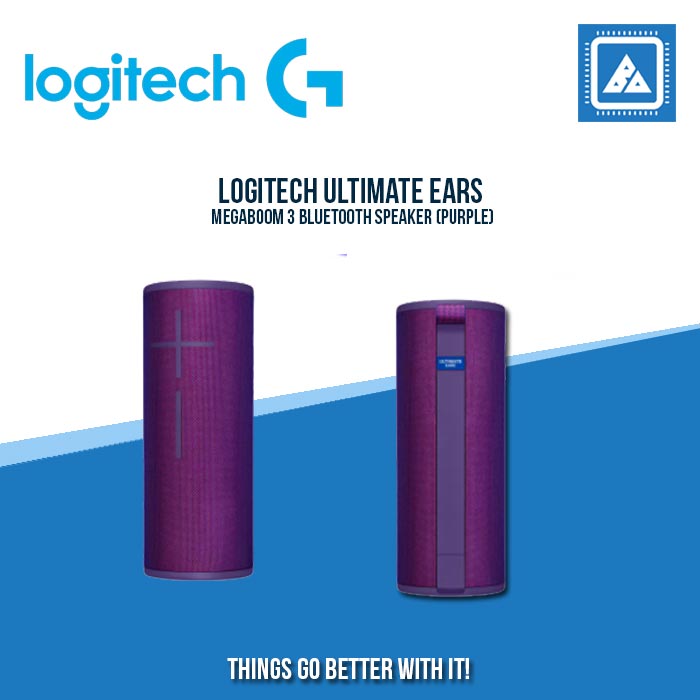 LOGITECH ULTIMATE EARS MEGABOOM 3 BLUETOOTH SPEAKER (PURPLE)
