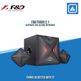 F&D F550X 2.1 BLUETOOTH, USB, SD CARD, FM SPEAKER