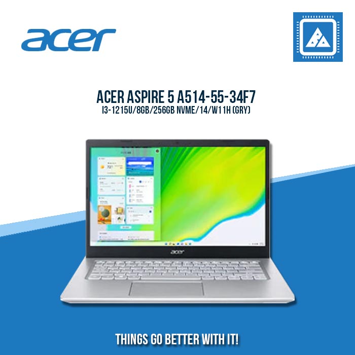 ACER ASPIRE 5 A514-55-34F7 I3-1215U/8GB/256GB NVME | BEST FOR STUDENTS LAPTOP