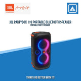 JBL PARTYBOX 110 PORTABLE BLUETOOTH SPEAKER