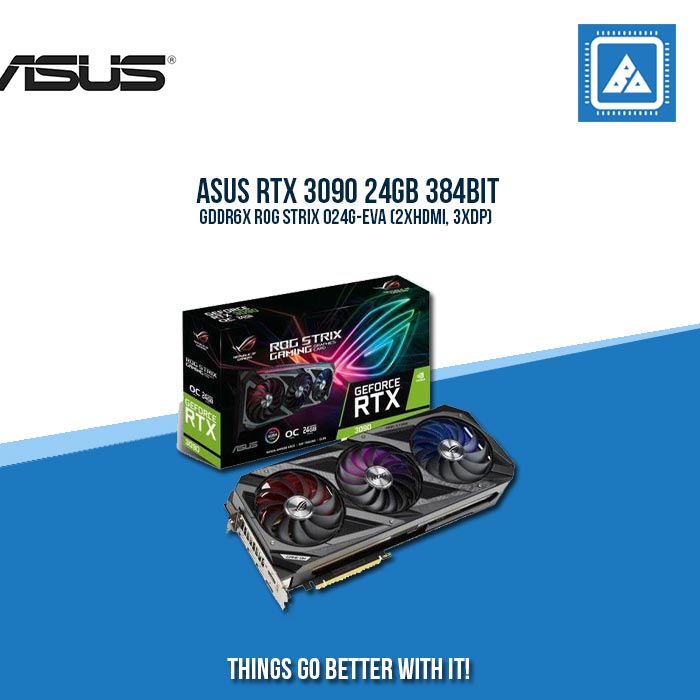 ASUS RTX 3090 24GB 384BIT GDDR6X ROG STRIX O24G-EVA (2XHDMI, 3XDP)
