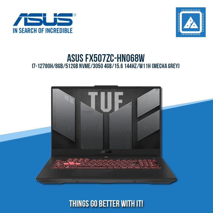 ASUS FX507ZC-HN068W I7-12700H | Gaming Laptop And AutoCAD Users