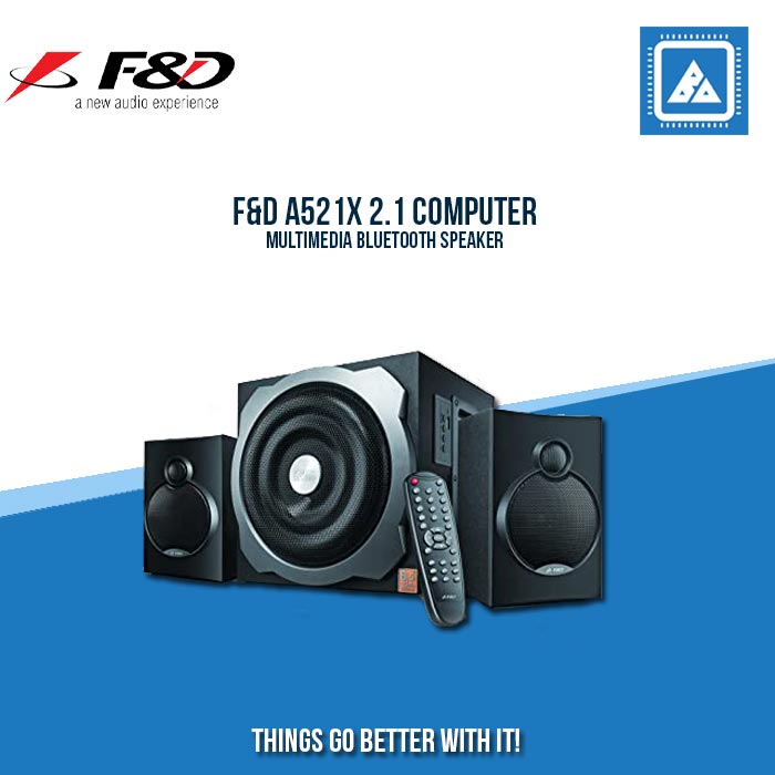 F&D A521X 2.1 COMPUTER MULTIMEDIA BLUETOOTH SPEAKER