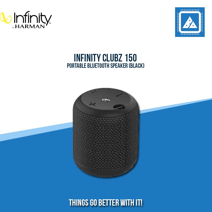 INFINITY CLUBZ 150 PORTABLE BLUETOOTH SPEAKER (BLACK)