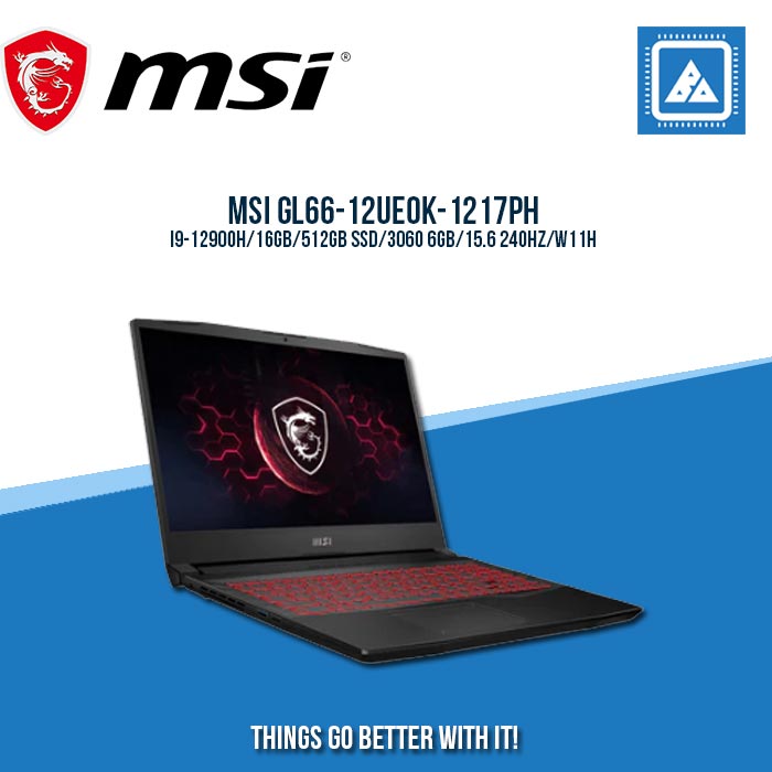 MSI GL66-12UEOK-1217PH I9-12900H  | Gaming Laptop And AutoCAD Users