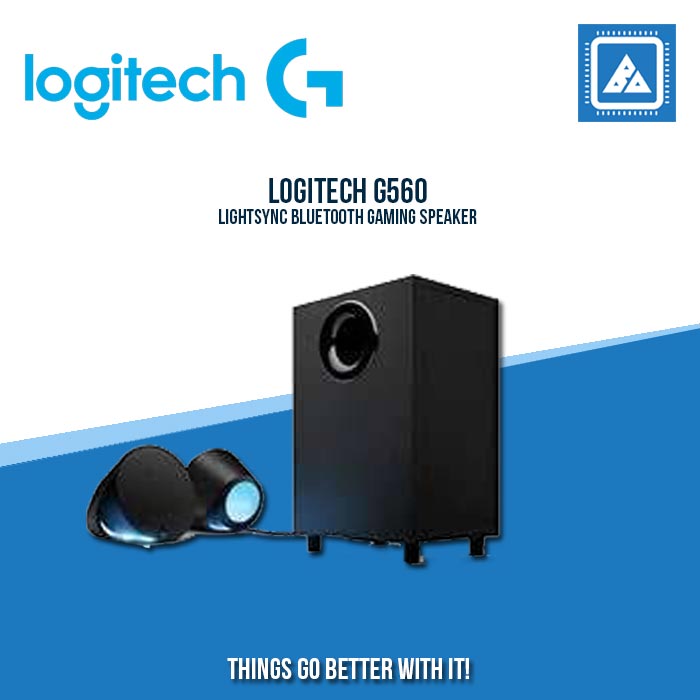 LOGITECH G560 LIGHTSYNC BLUETOOTH GAMING SPEAKER