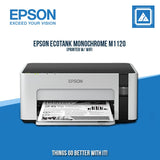 EPSON ECOTANK MONOCHROME M1120 PRINTER W/ WIFI