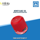 INFINITY CLUBZ 150 PORTABLE BLUETOOTH SPEAKER (RED)