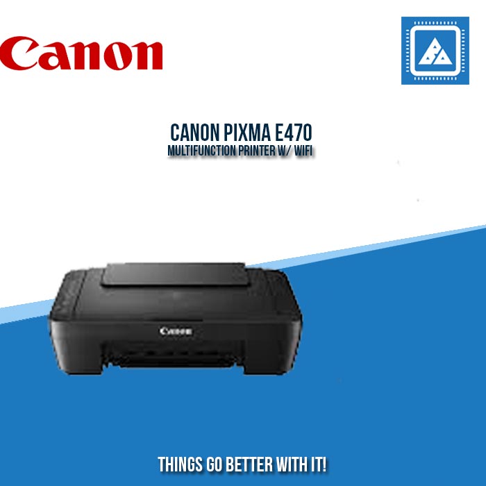 CANON PIXMA E470 MULTIFUNCTION PRINTER W/ WIFI