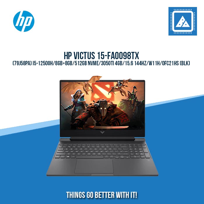 HP VICTUS 15-FA0098TX (79J58PA) | Gaming Laptop And AutoCAD Users