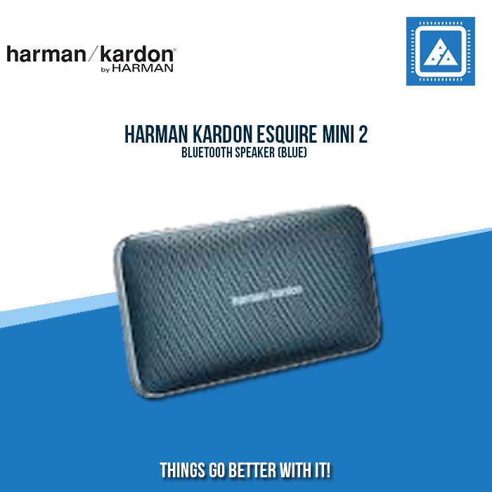 HARMAN KARDON ESQUIRE MINI 2 BLUETOOTH SPEAKER (BLUE)