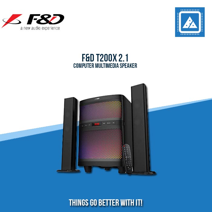F&D T200X 2.1 COMPUTER MULTIMEDIA SPEAKER