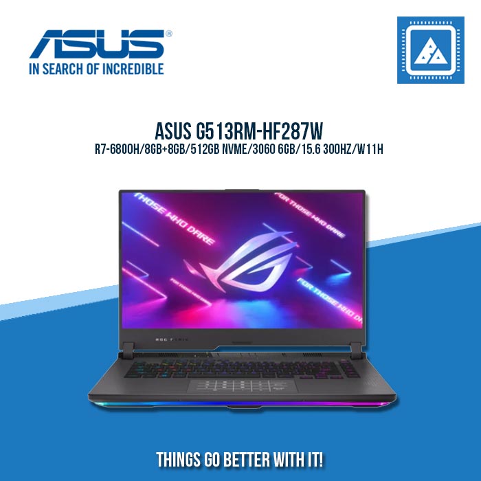 ASUS G513RM-HF287W R7-6800H | Gaming Laptop And AutoCAD Users