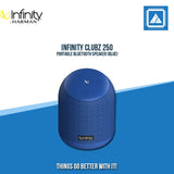 INFINITY CLUBZ 250 PORTABLE BLUETOOTH SPEAKER (BLUE)