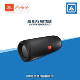 JBL FLIP 5 PORTABLE BLUETOOTH SPEAKER (BLACK)