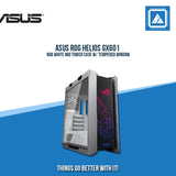 ASUS ROG HELIOS GX601 RGB WHITE MID TOWER CASE W/ TEMPERED WINDOW