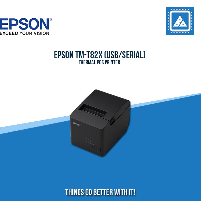 EPSON TM-T82X (USB/SERIAL) THERMAL POS PRINTER