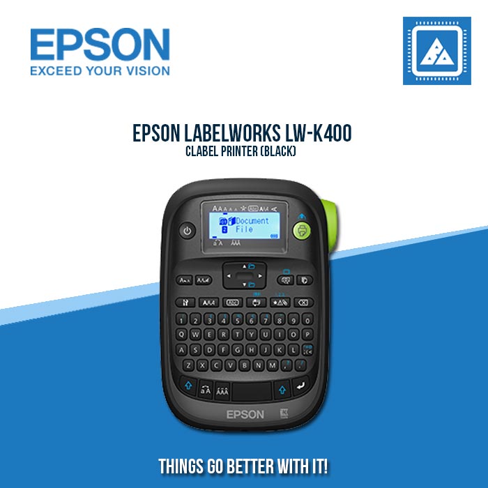 EPSON LABELWORKS LW-K400 LABEL PRINTER (BLACK)