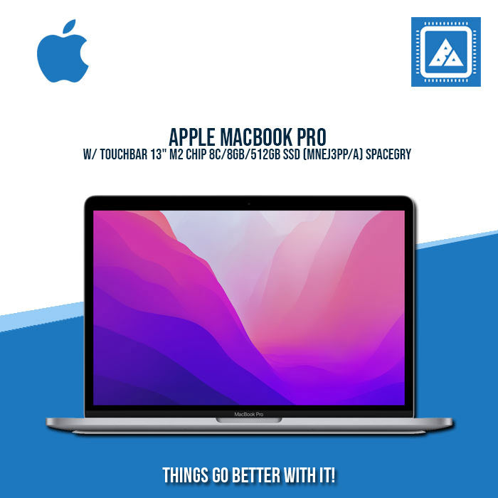 APPLE MACBOOK PRO (MNEH3PP/A) W/ TOUCHBAR 13" M2 CHIP 8C/8GB/512GB SSD