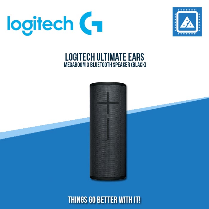 LOGITECH ULTIMATE EARS MEGABOOM 3 BLUETOOTH SPEAKER (BLACK)