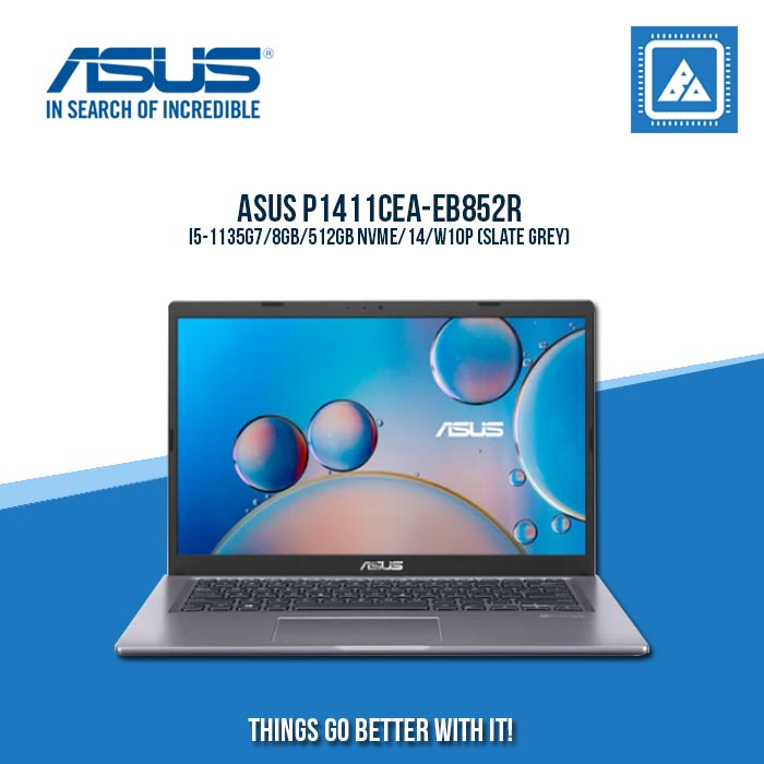 ASUS P1411CEA-EB852R I5-1135G7 | Best for Students and Freelancers Laptop