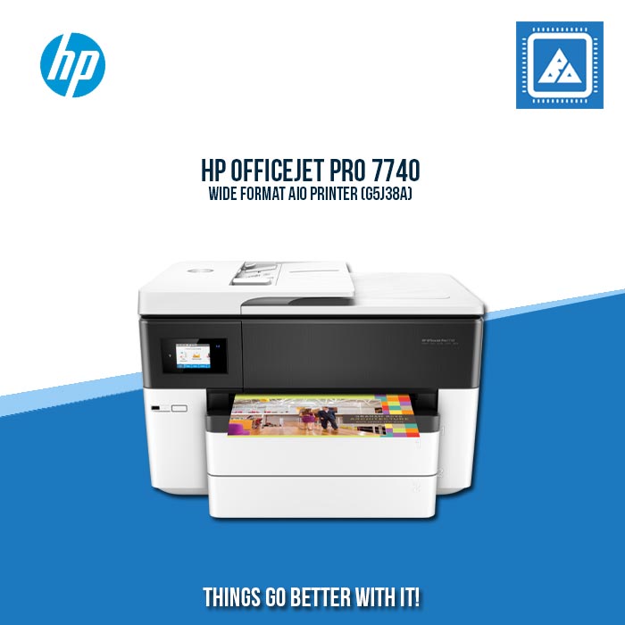 HP OFFICEJET PRO 7740 WIDE FORMAT AIO PRINTER (G5J38A)