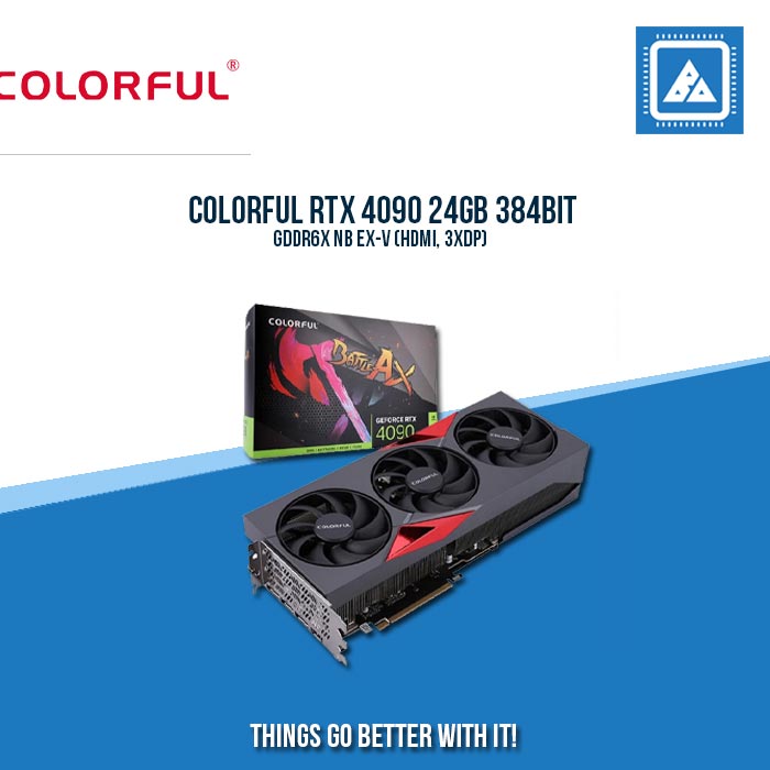 COLORFUL RTX 4090 24GB 384BIT GDDR6X NB EX-V (HDMI, 3XDP)