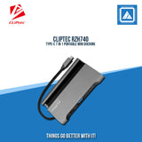 CLIPTEC RZH740 TYPE-C7 IN 1 MINIDOCKING