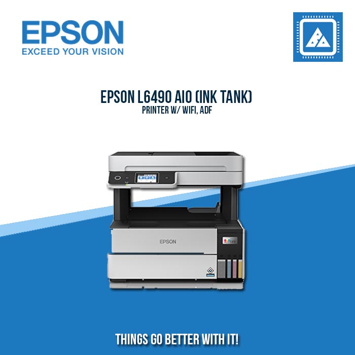 EPSON L6490 AIO (INK TANK) PRINTER W/ WIFI, ADF