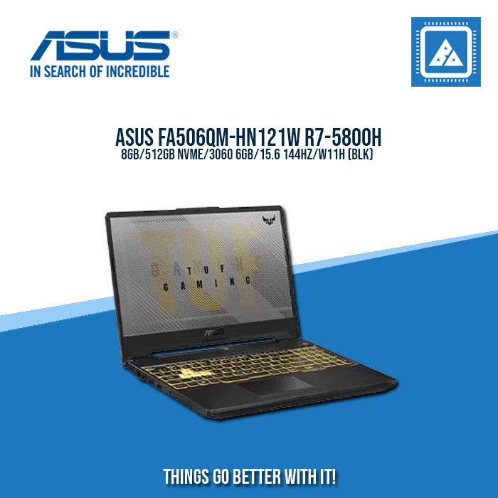 ASUS FA506QM-HN121W R7-5800H  | Gaming Laptop And AutoCAD Users